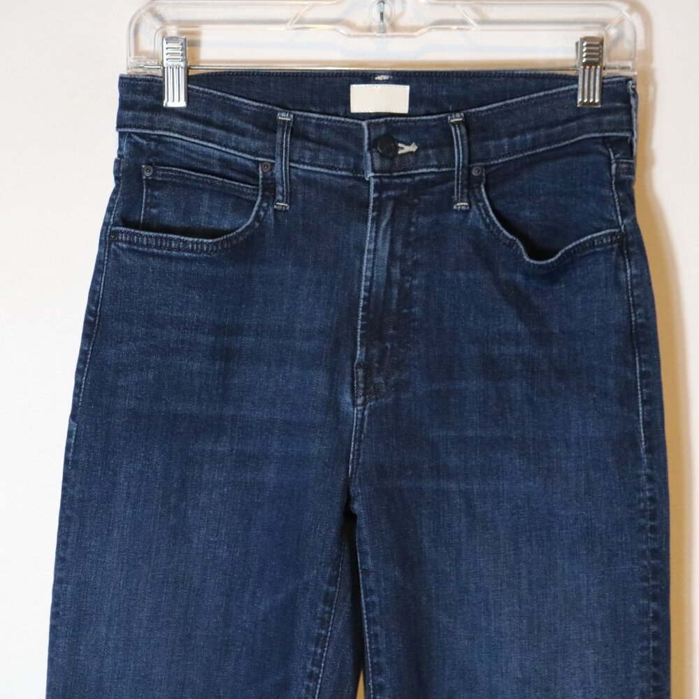 Mother Lil Kick It Mid Rise Straight Leg Jeans Womens 26 I Put A Spell On You - Picture 2 of 9